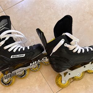 Bauer RS junior roller hockey skates -sz 1